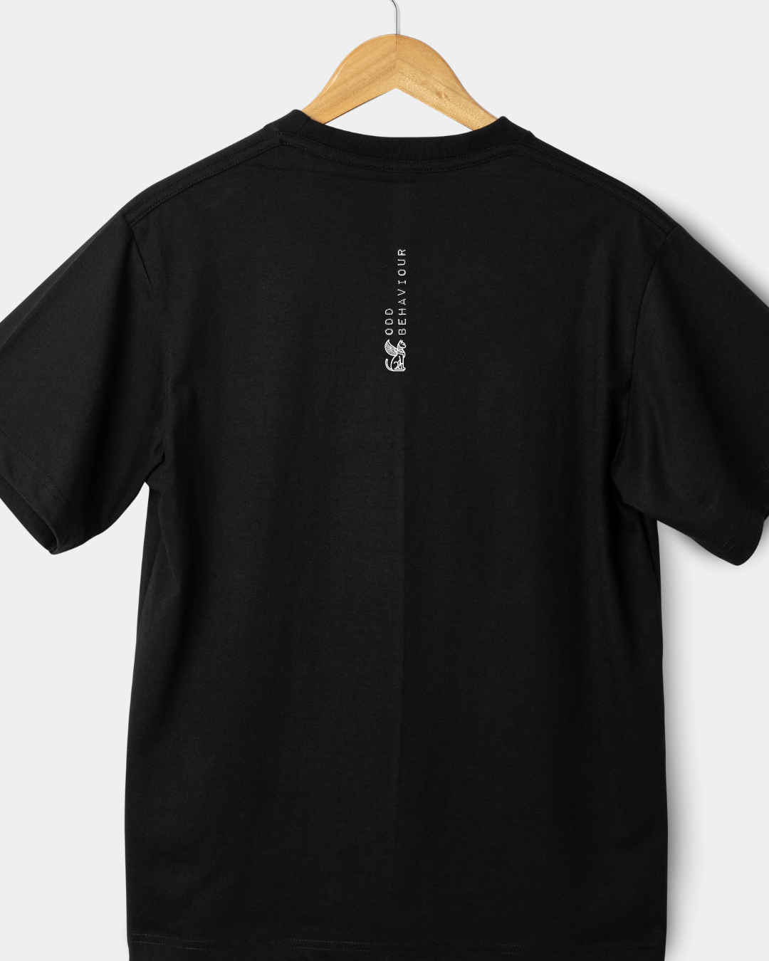 Odd Behaviour - Black Oversized Tee