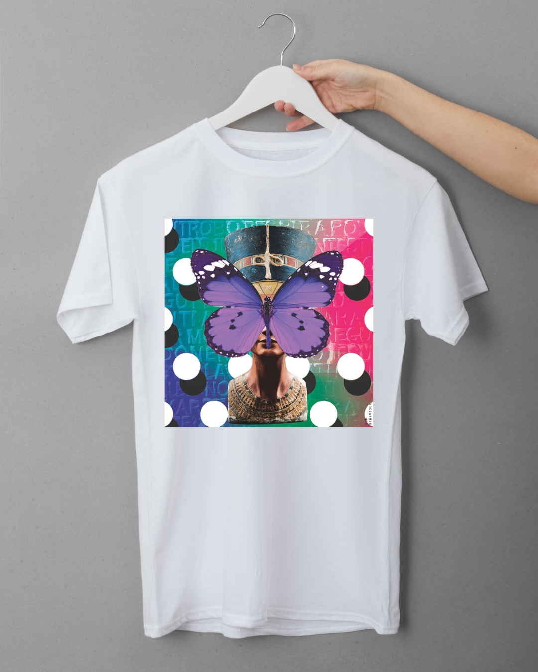 Allure VI – White Oversized Tee