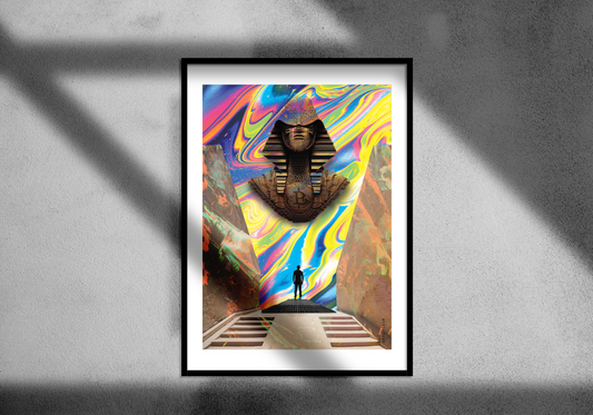 Resurgence - Digital Collage Art Print - Odd Behaviour Store