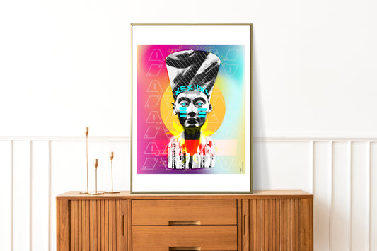 DYN4STY - Digital Collage Art Print - Odd Behaviour Store