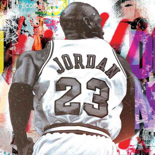 MJ - Digital Collage Art Print - Odd Behaviour Store