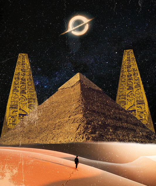 At the edge of forever - Digital Collage Print - Odd Behaviour Store