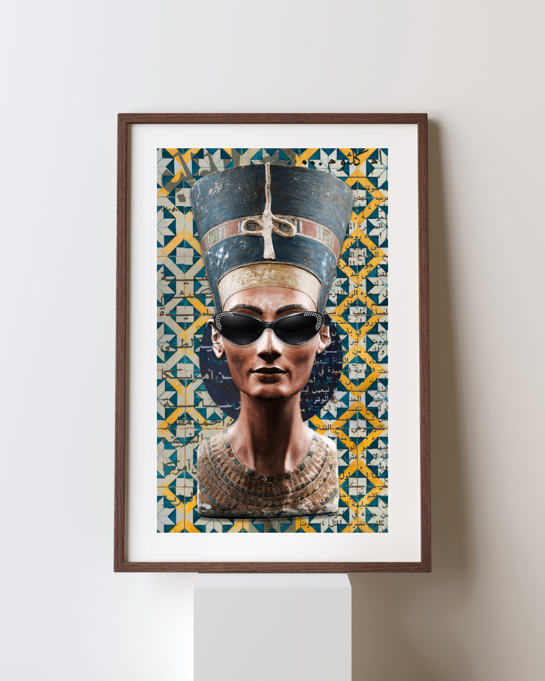 Royal Frequency - Framed Collage Art Print
