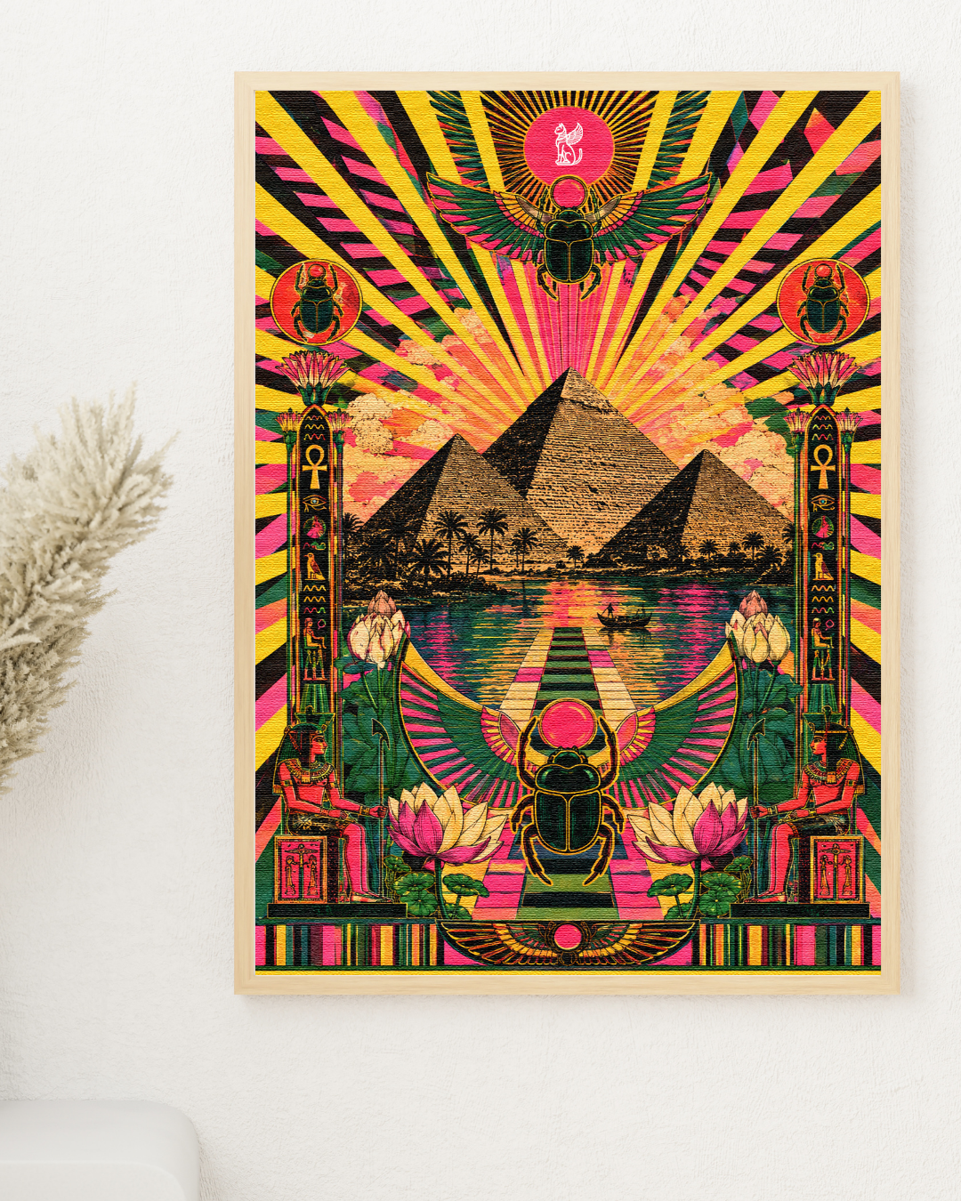 Hypernova - Framed Collage Print
