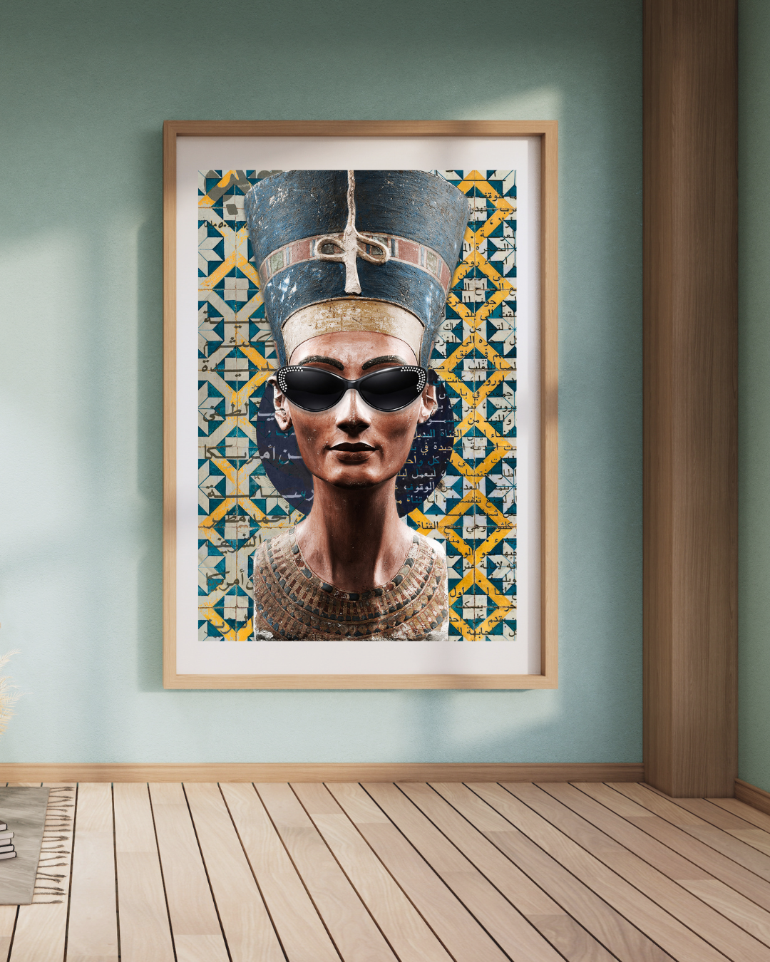 Royal Frequency - Framed Collage Art Print