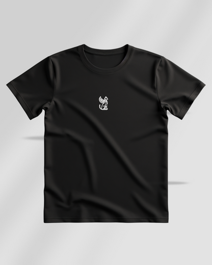 Cosmic Pyramid – Black Oversized Tee