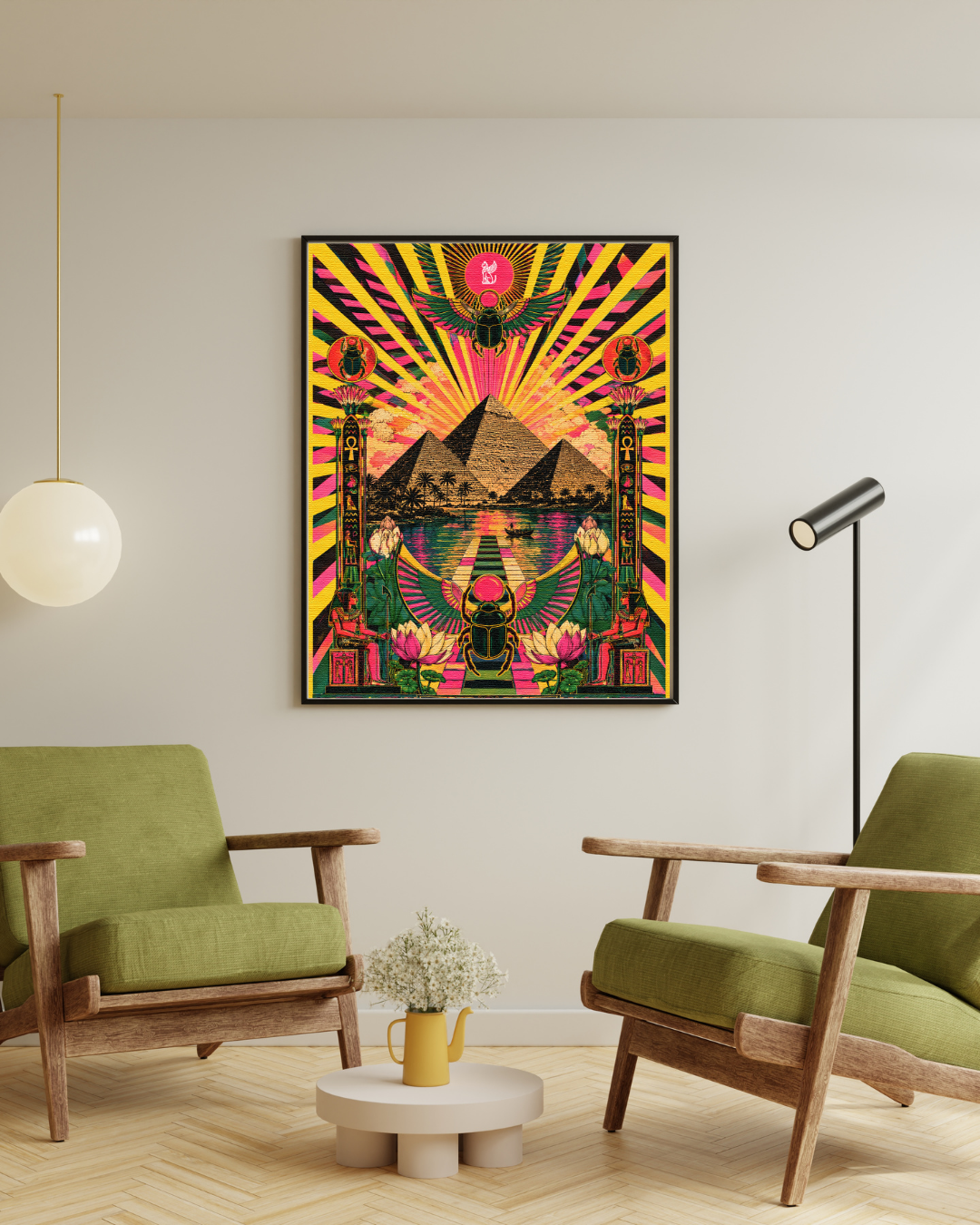 Hypernova - Framed Collage Print