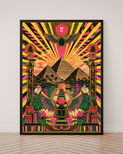 Hypernova - Framed Collage Print