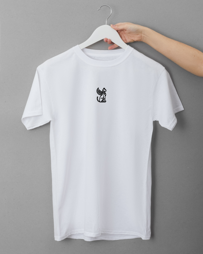 Odd Behaviour – White Oversized Tee