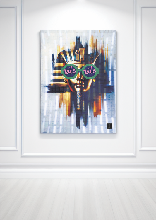 Tut Vibes - Digital Collage Art Print