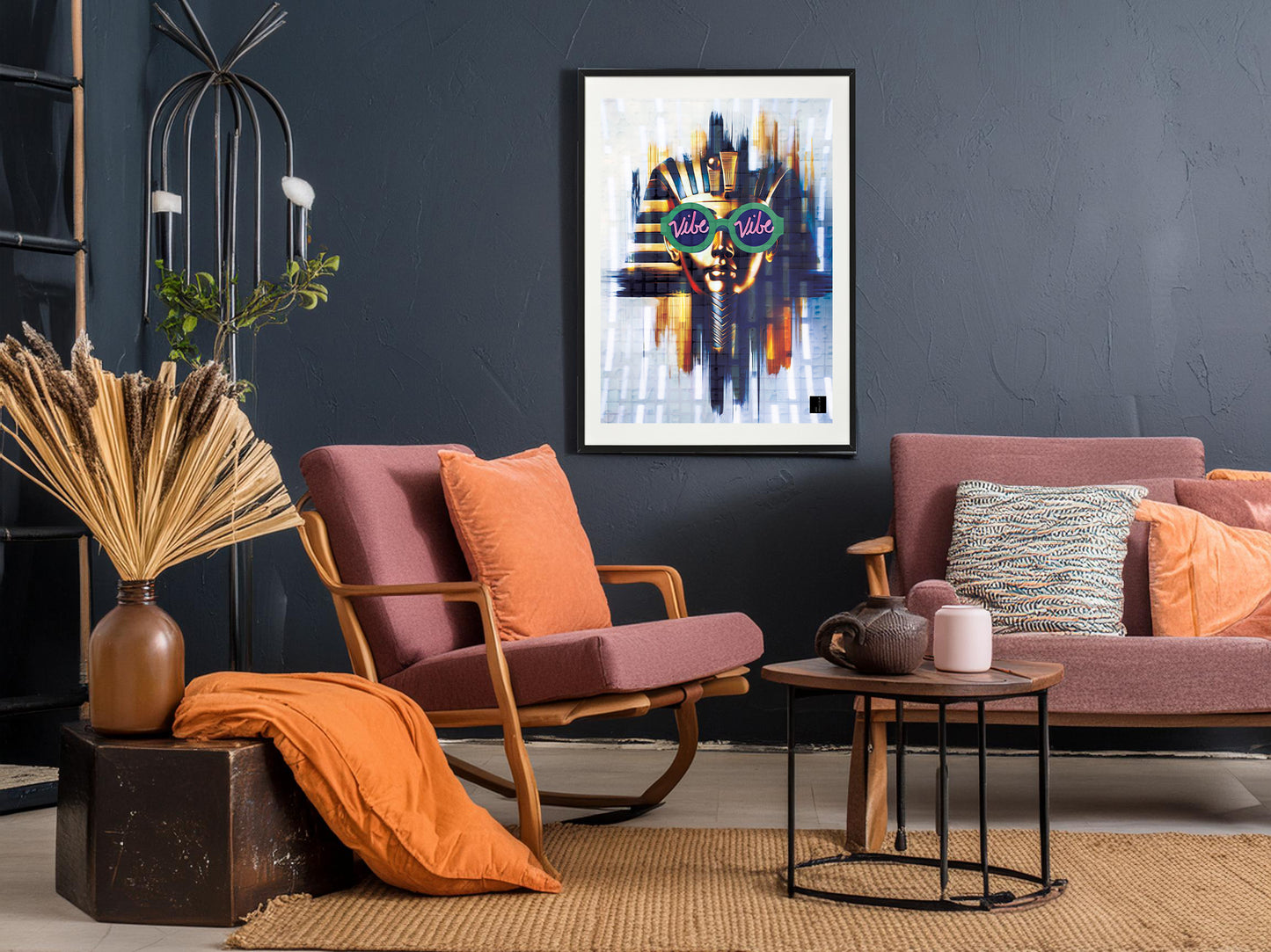 Tut Vibes - Digital Collage Art Print